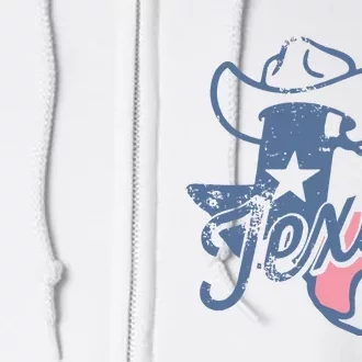 Texas Lone Star State Full Zip Hoodie