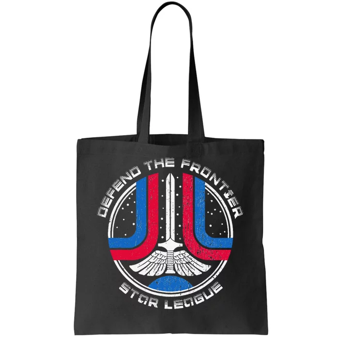 The Last Starfighter Star League Distressed Tote Bag