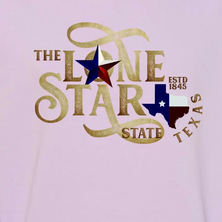 The Lone Star State Texas Logo Garment-Dyed Sweatshirt