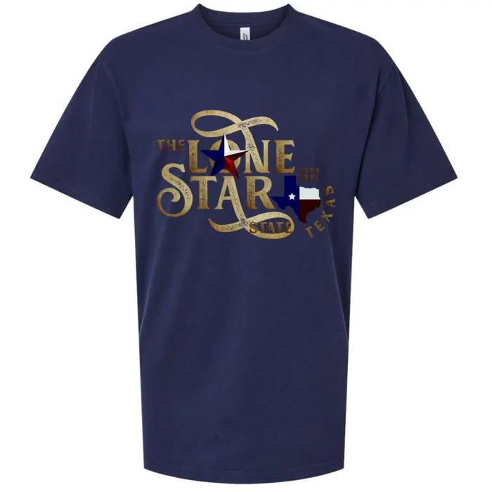 The Lone Star State Texas Logo Sueded Cloud Jersey T-Shirt