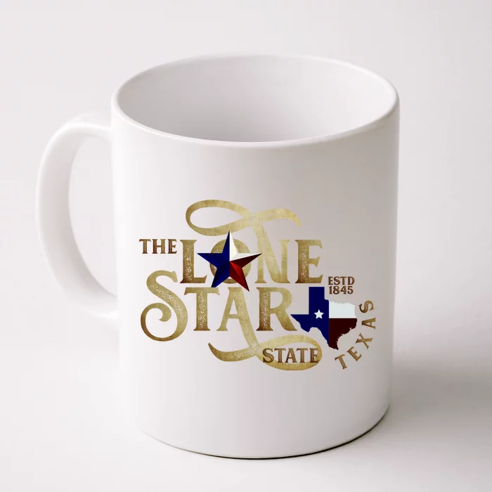 The Lone Star State Texas Logo Front & Back Coffee Mug