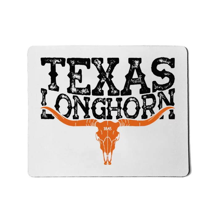 Texas Lone Star State Since 1845 Cowboy And Rodeo Texas Mousepad