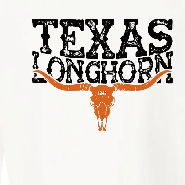 Texas Lone Star State Since 1845 Cowboy And Rodeo Cropped Pullover Crew