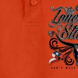 The Lone Star State 1845 Longhorn Don't Mess With Texas Dry Zone Grid Performance Polo