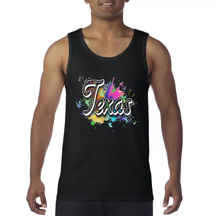 Texas Lone Star State Apparel For Men Women & Kids Texas Tank Top