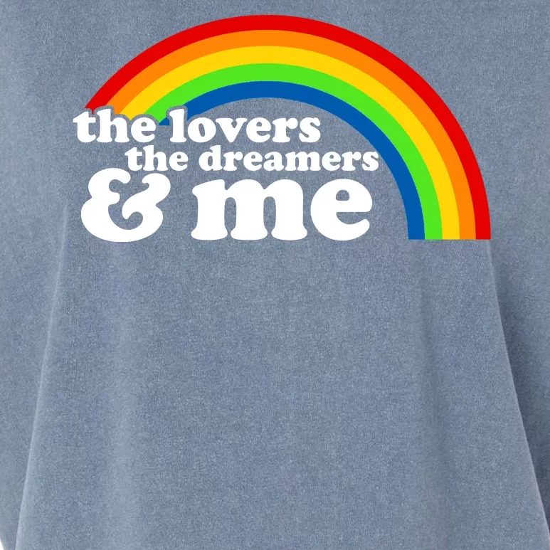 The Lovers The Dreamers And Me Garment-Dyed Women's Muscle Tee