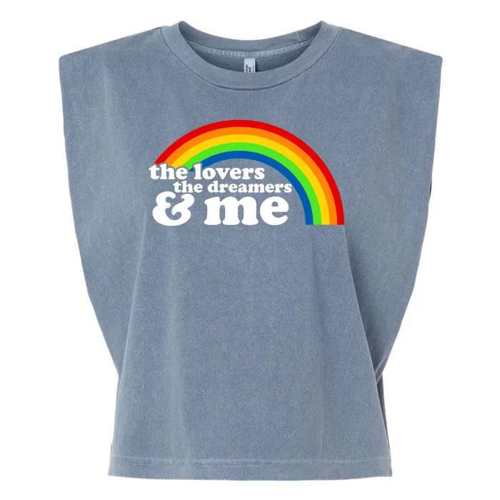 The Lovers The Dreamers And Me Garment-Dyed Women's Muscle Tee