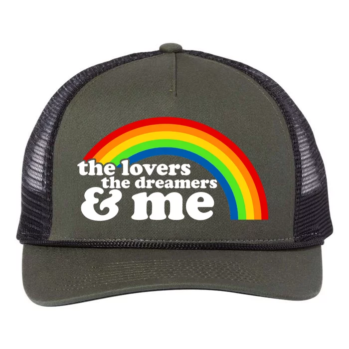 The Lovers The Dreamers And Me Retro Rope Trucker Hat Cap