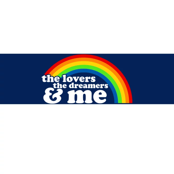 The Lovers The Dreamers And Me Bumper Sticker