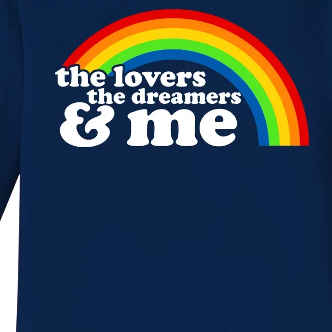 The Lovers The Dreamers And Me Baby Long Sleeve Bodysuit