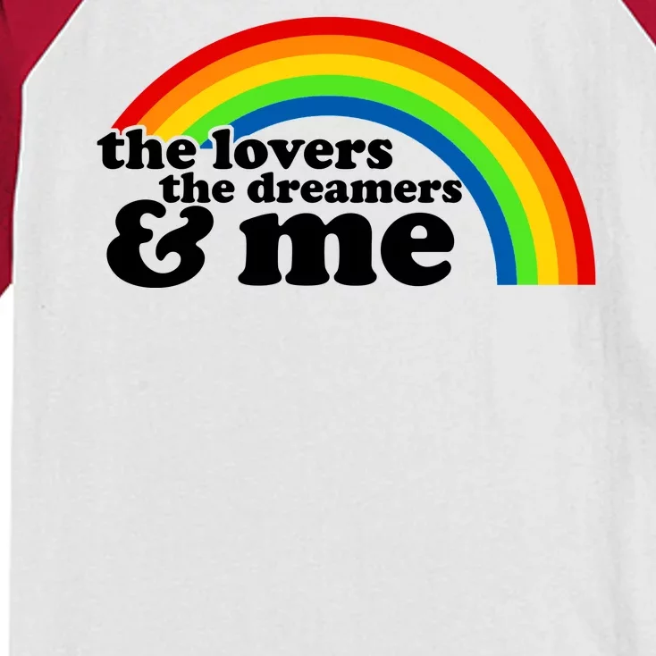 The Lovers The Dreamers And Me Kids Colorblock Raglan Jersey