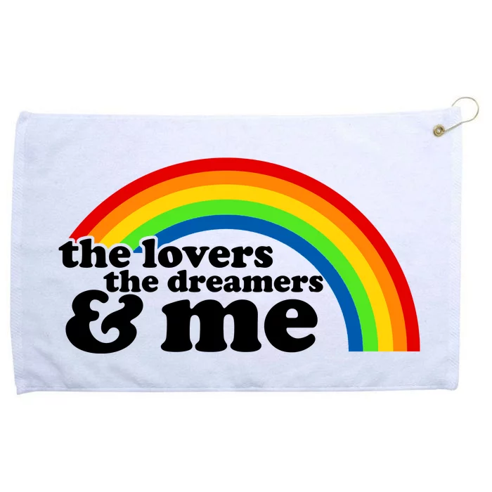 The Lovers The Dreamers And Me Grommeted Golf Towel