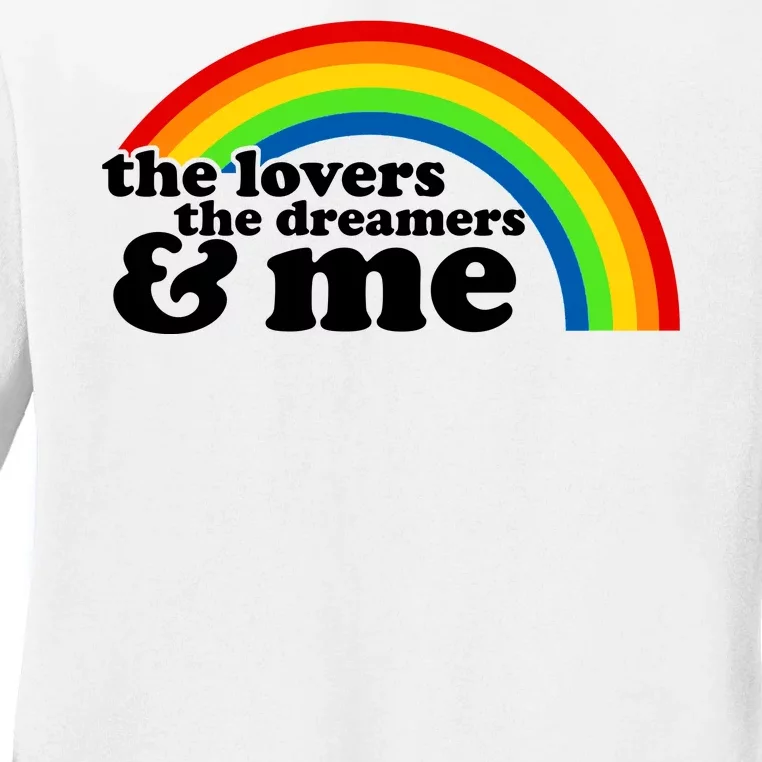 The Lovers The Dreamers And Me Ladies Long Sleeve Shirt