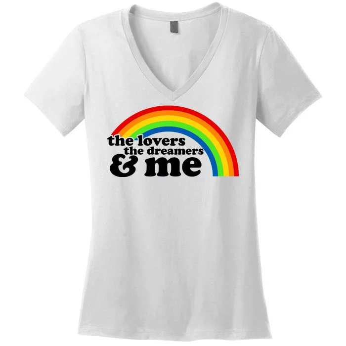 The Lovers The Dreamers And Me Women's V-Neck T-Shirt