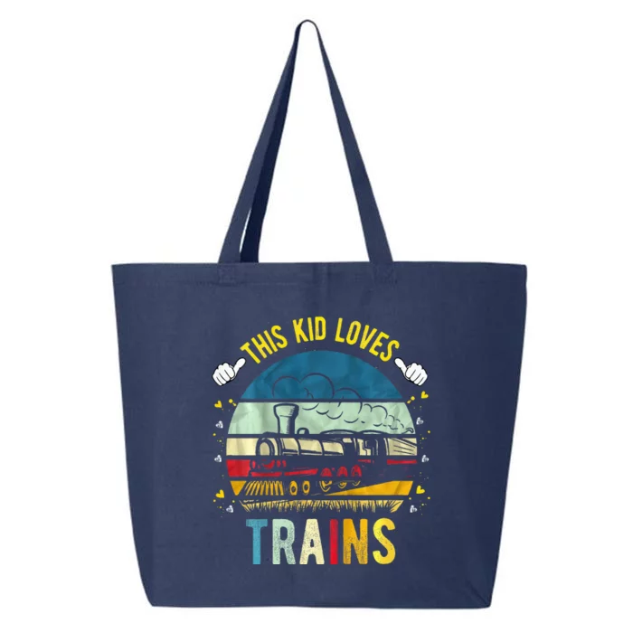 This Loves Trains 25L Jumbo Tote