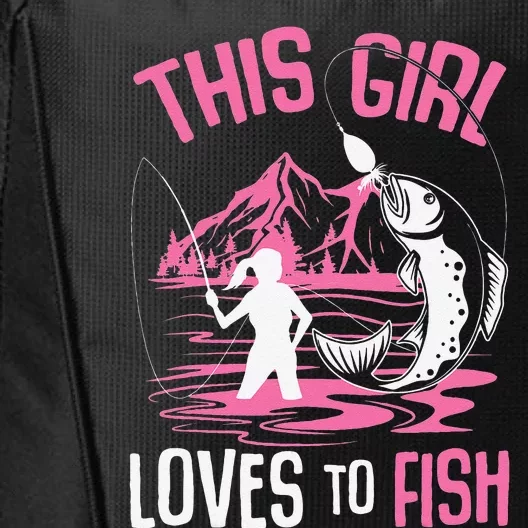 This Loves To Fish Fishing City Backpack