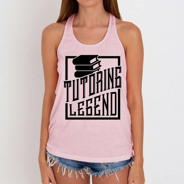 Tutoring Legend Women's Knotted Racerback Tank