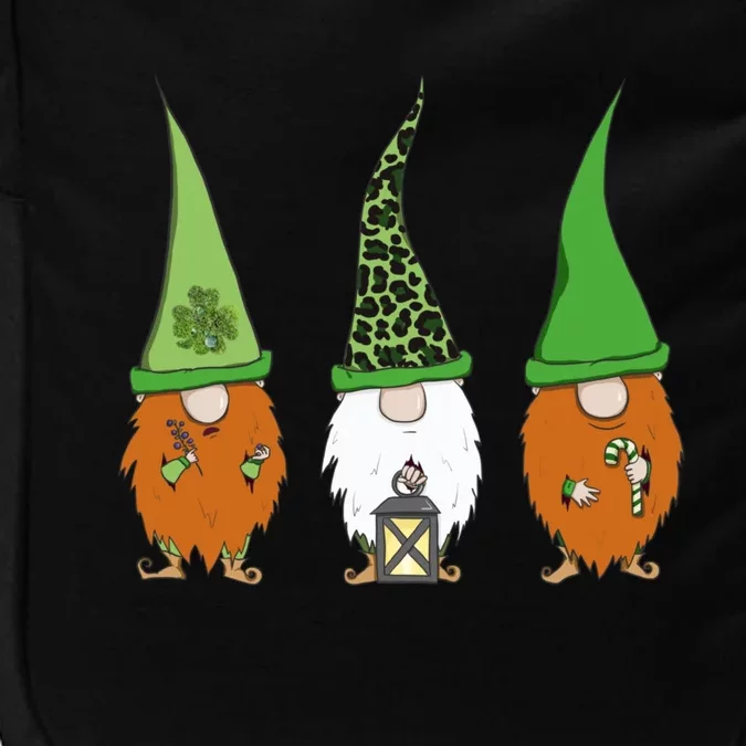 Three Leprechauns Tee Gift Funny Irish Shamrock St Patricks Day Gift Impact Tech Backpack