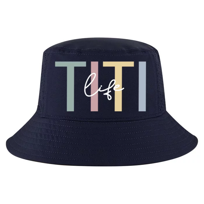 Titi Life Titi Auntie Boho Cute Titi Aunt Gift Cool Comfort Performance Bucket Hat