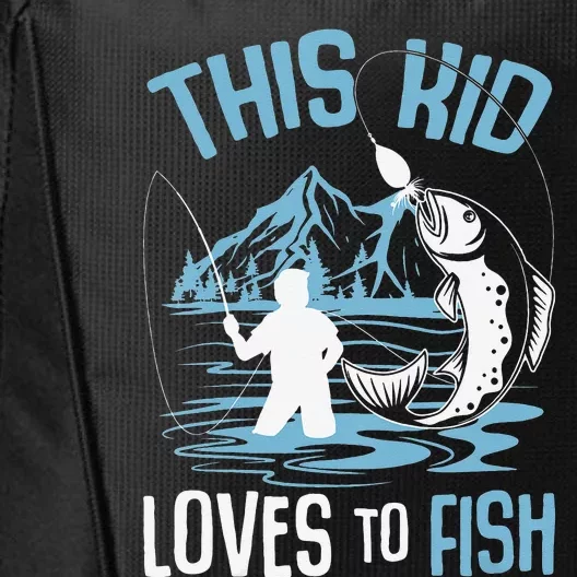 This Loves To Fish Fishing City Backpack