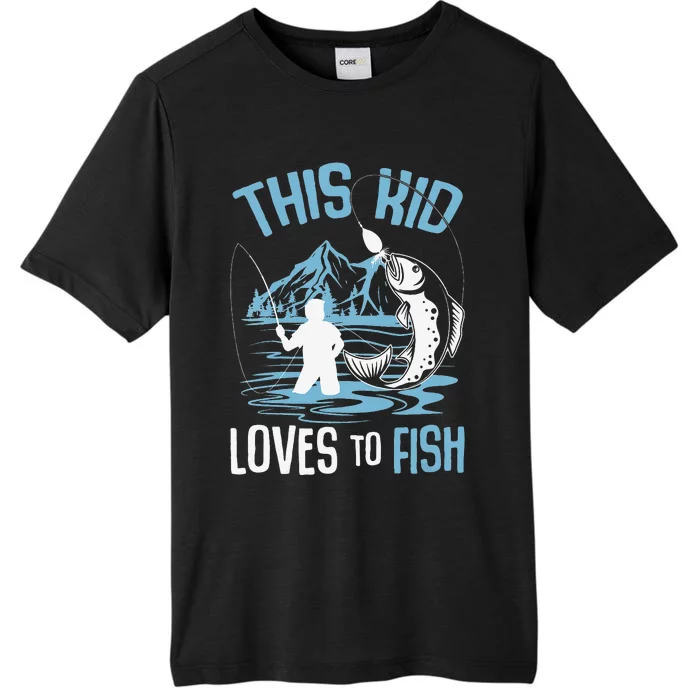 This Loves To Fish Fishing ChromaSoft Performance T-Shirt