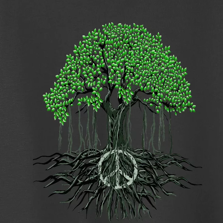 Tree Lovers Tree of Life Peace Kindness Toddler T-Shirt