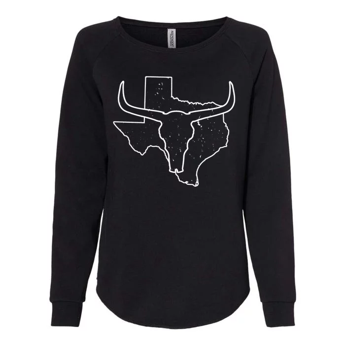 Texas Longhorns Womens California Wash Sweatshirt