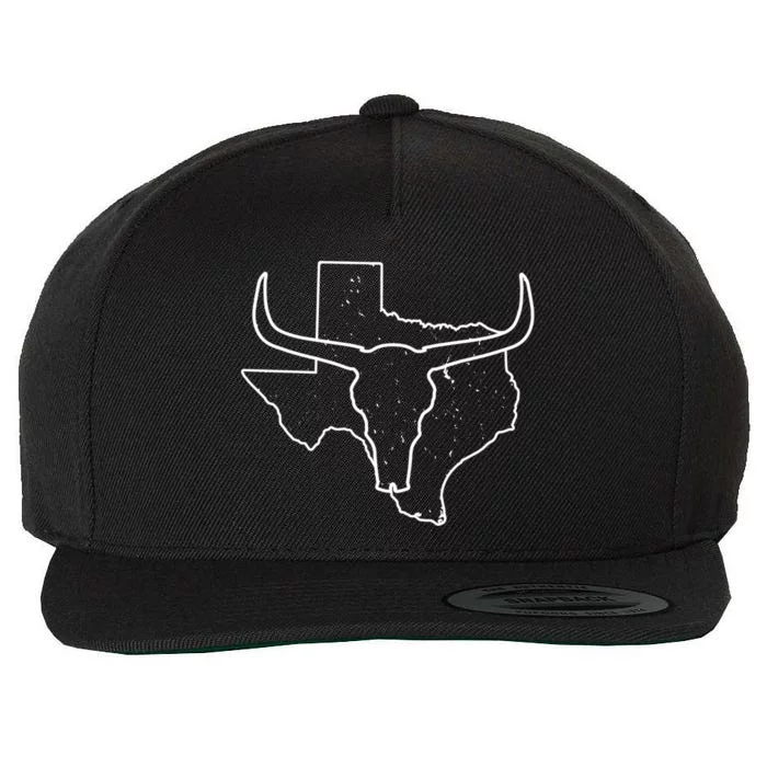 Texas Longhorns Wool Snapback Cap