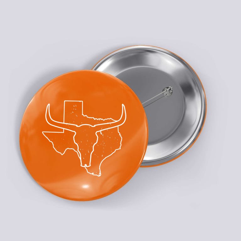 Texas Longhorns Button