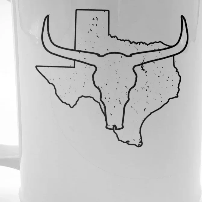 Texas Longhorns Front & Back Beer Stein