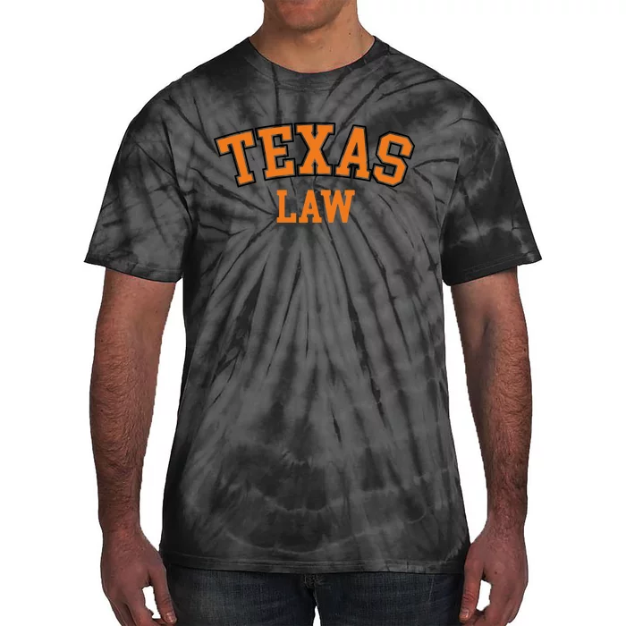 Texas Law Texas Bar Graduate Gift Lawyer College Tie-Dye T-Shirt