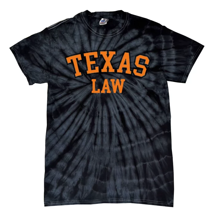 Texas Law Texas Bar Graduate Gift Lawyer College Tie-Dye T-Shirt