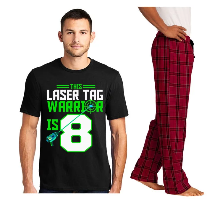 This Laser Tag Warrior Is 8 Gaming Birthday Party Pajama Set