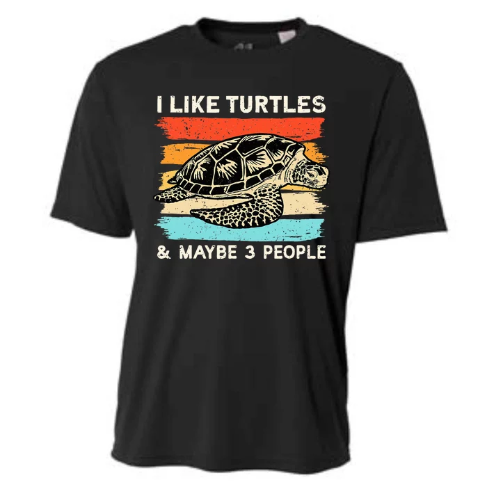 Turtle Lover, Turtle Art, Types Turtle, Turtle Cooling Performance Crew T-Shirt