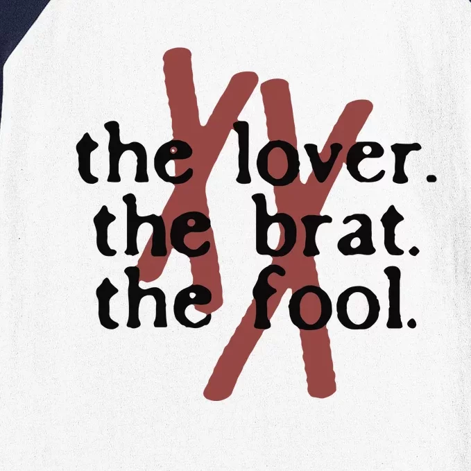 The Lover The Brat The Fool Baseball Sleeve Shirt