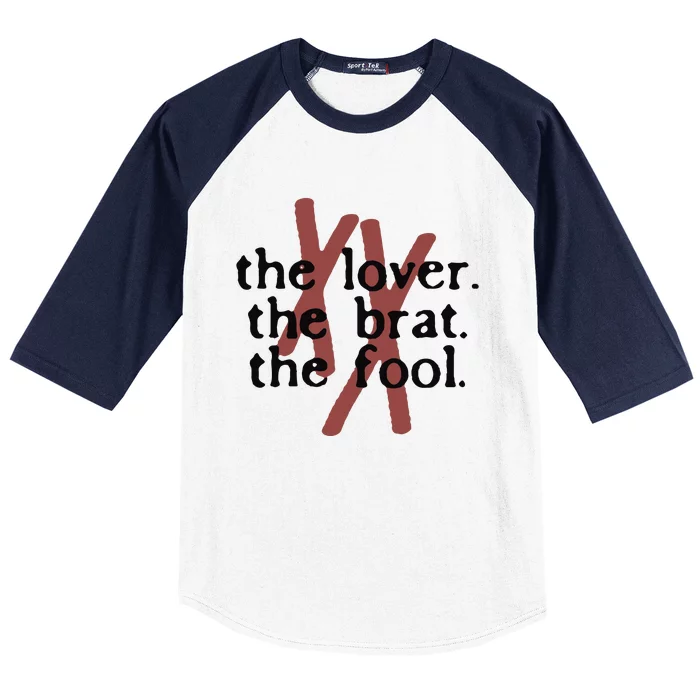 The Lover The Brat The Fool Baseball Sleeve Shirt