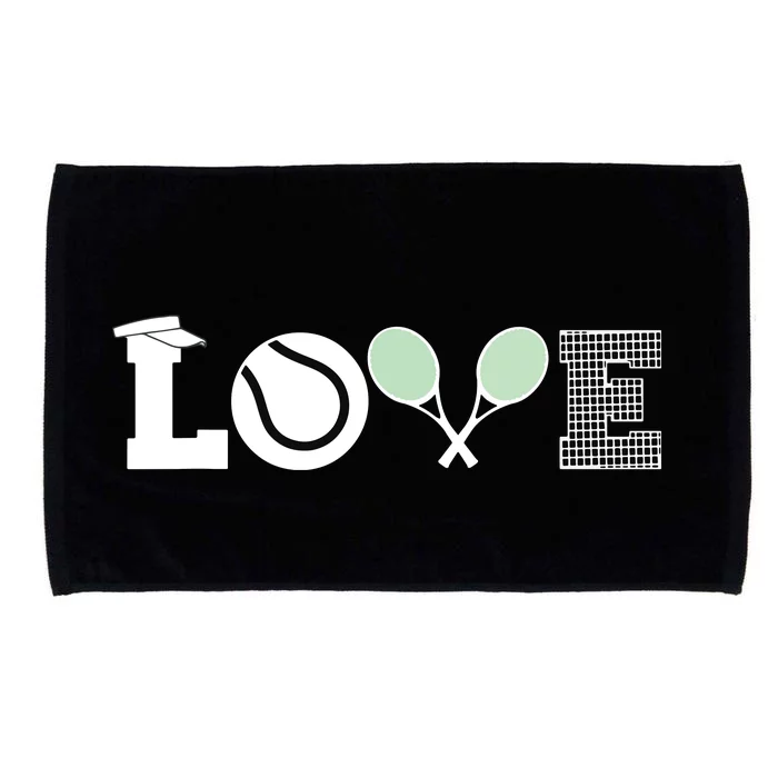 Tennis Love Tennis Fan Tennis Player Gift Tennis Lover Microfiber Hand Towel