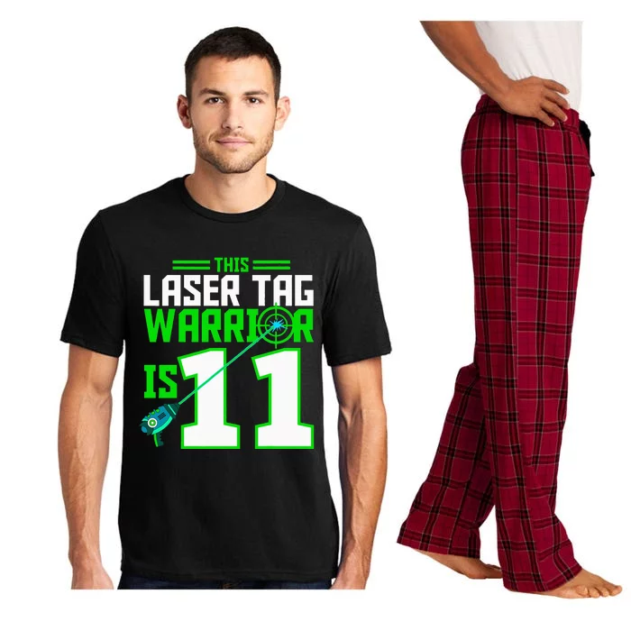 This Laser Tag Warrior Is 11 Gaming Birthday Party Pajama Set