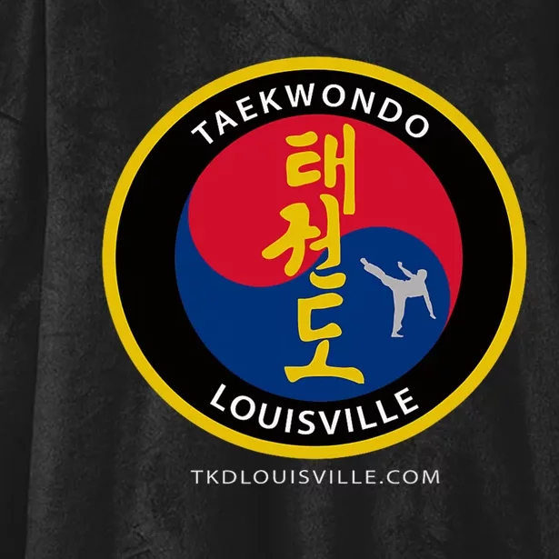 Taekwondo Louisville Hooded Wearable Blanket