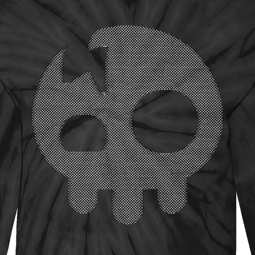 The Living Tombstone – Motion Blur Skull Tie-Dye Long Sleeve Shirt