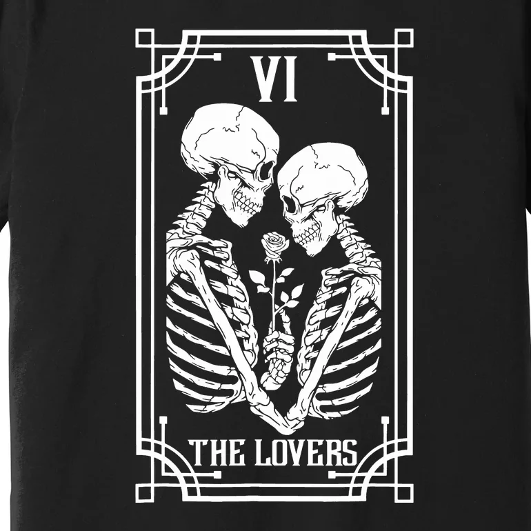 The Lovers Tarot Card Premium T-Shirt