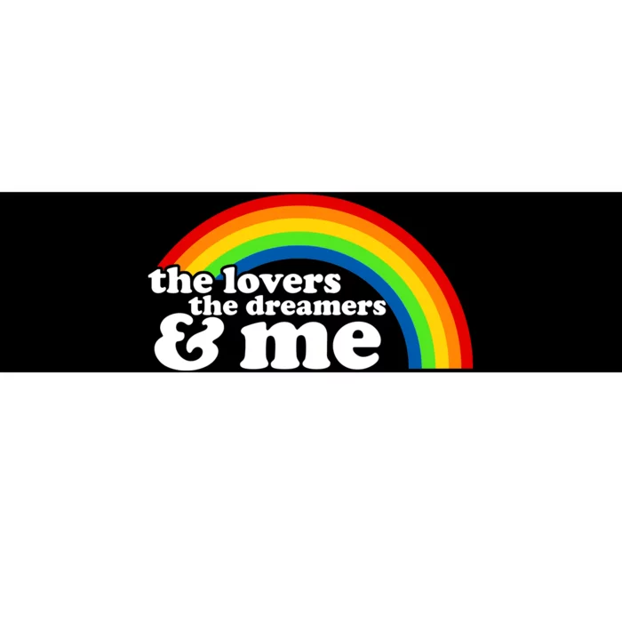 The Lovers The Dreamers And Me Bumper Sticker