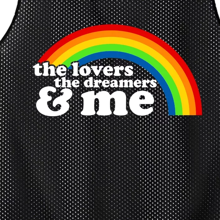 The Lovers The Dreamers And Me Mesh Reversible Basketball Jersey Tank