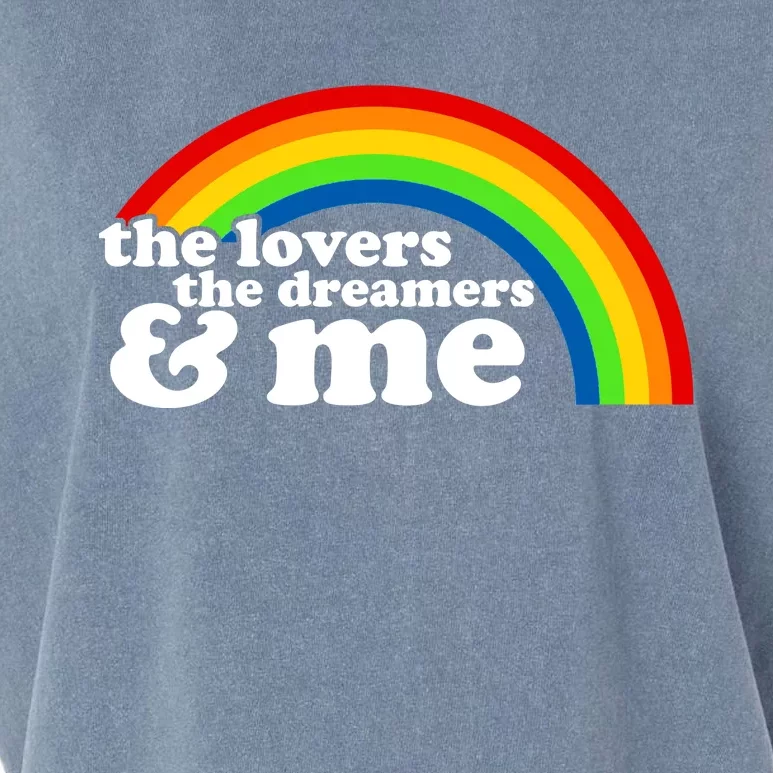 The Lovers The Dreamers And Me Garment-Dyed Women's Muscle Tee