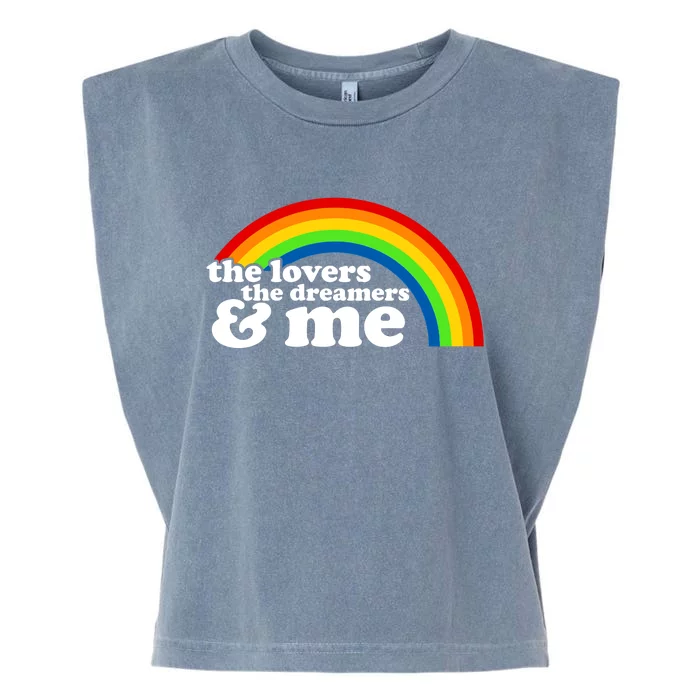 The Lovers The Dreamers And Me Garment-Dyed Women's Muscle Tee