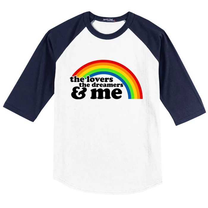 The Lovers The Dreamers And Me Baseball Sleeve Shirt