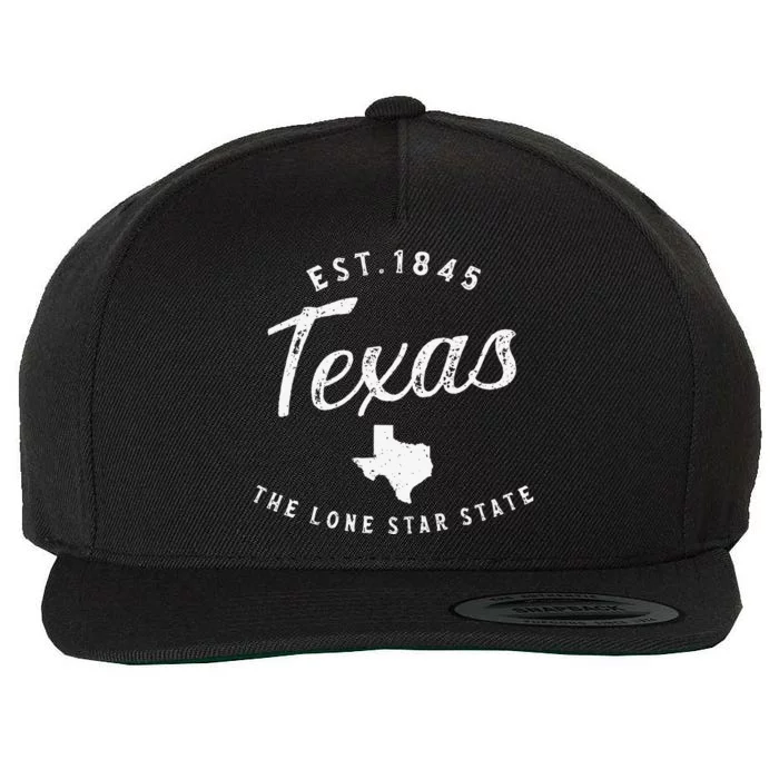 Texas Lover Texas Holiday Texas Pride Texas Wool Snapback Cap