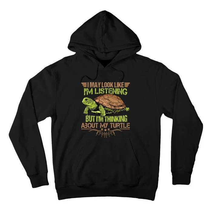 Turtle Lover Tortoise Turtle Owner Turtle Tall Hoodie