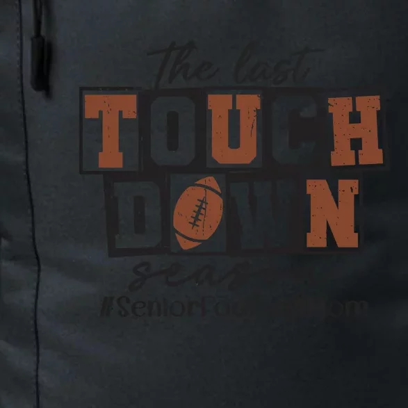 The Last Touchdown Season Senior Football Daily Commute Backpack