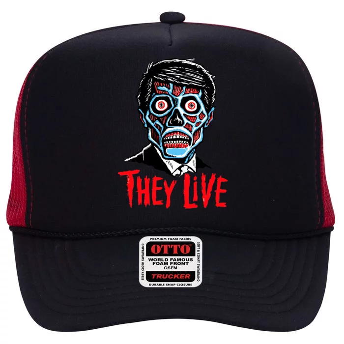 They Live!!! High Crown Mesh Trucker Hat